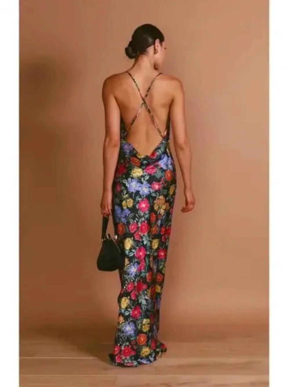 Show Me Your Mumu Hailey Slip Dress Charm Peony Print - Size Medium - Picture 5 of 6
